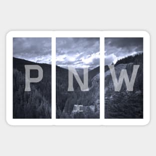 PNW Landscape Sticker